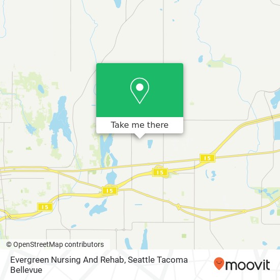 Evergreen Nursing And Rehab map