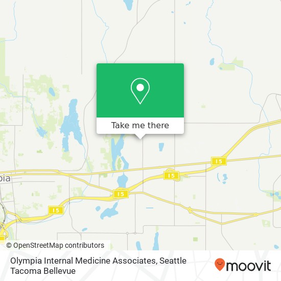 Mapa de Olympia Internal Medicine Associates