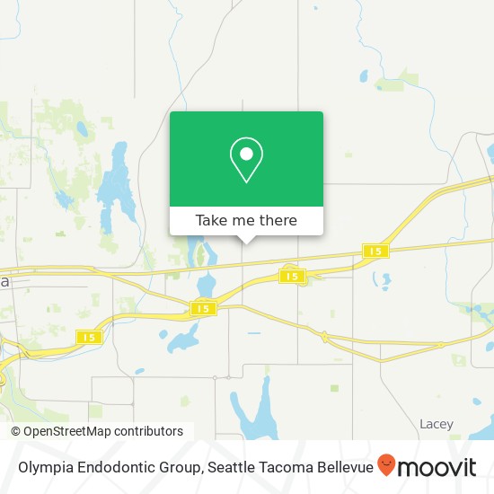 Olympia Endodontic Group map