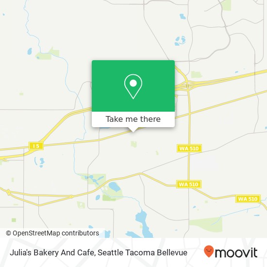 Mapa de Julia's Bakery And Cafe