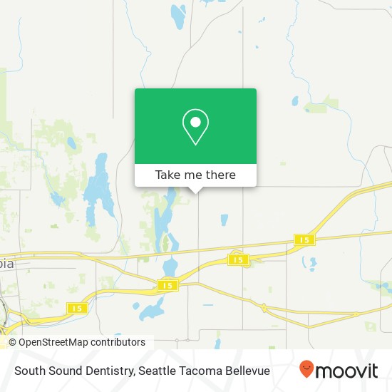 South Sound Dentistry map