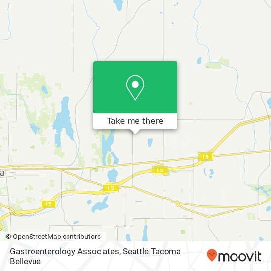 Mapa de Gastroenterology Associates