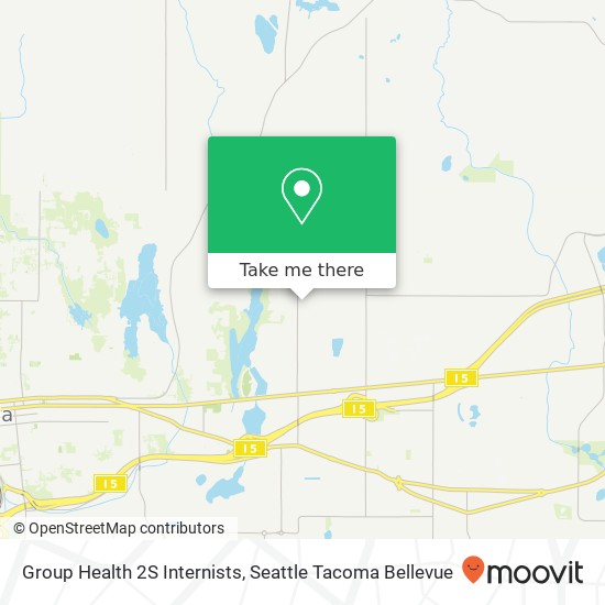 Group Health 2S Internists map