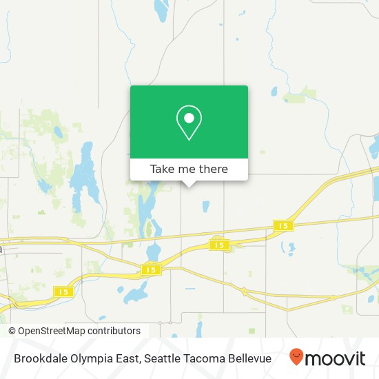 Mapa de Brookdale Olympia East
