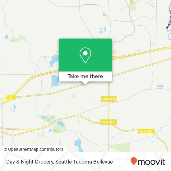 Day & Night Grocery map