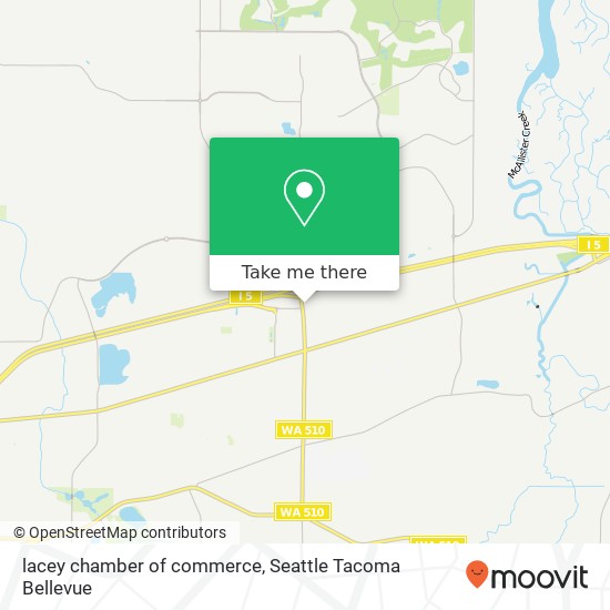 lacey chamber of commerce map