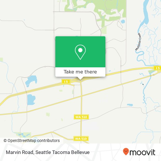Marvin Road map