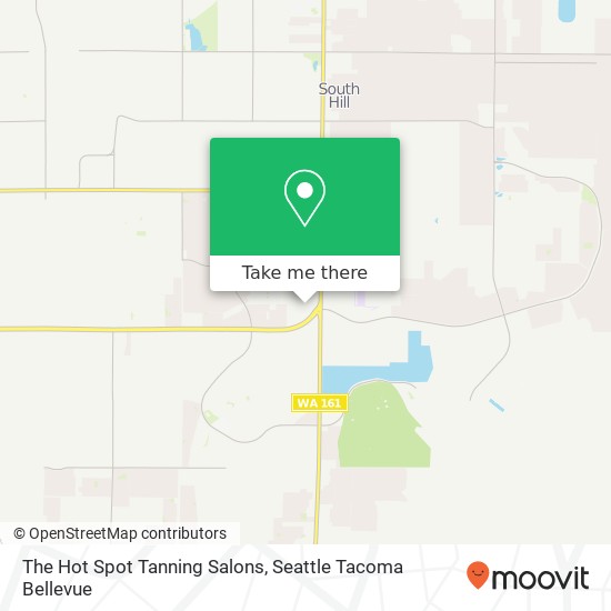 The Hot Spot Tanning Salons map