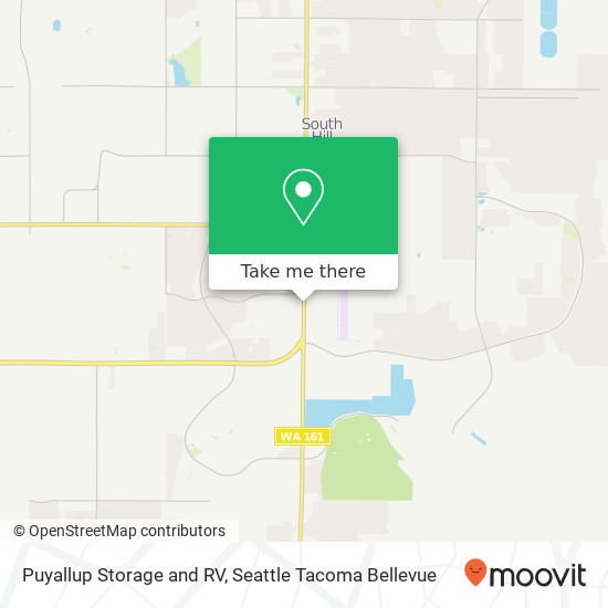 Mapa de Puyallup Storage and RV