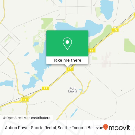 Mapa de Action Power Sports Rental