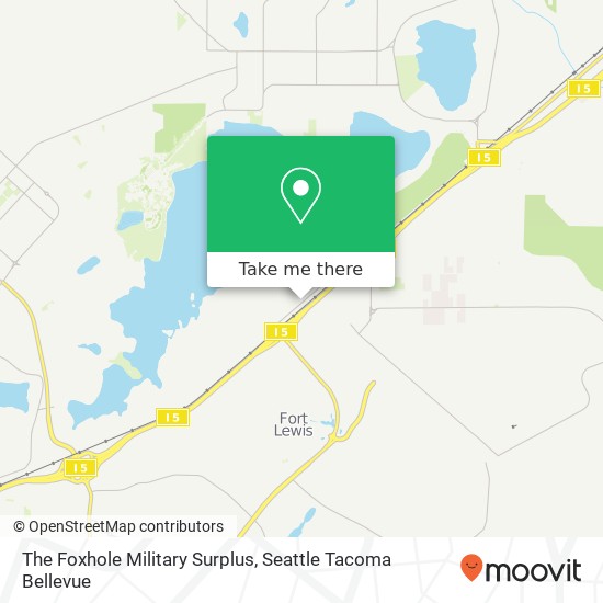 Mapa de The Foxhole Military Surplus