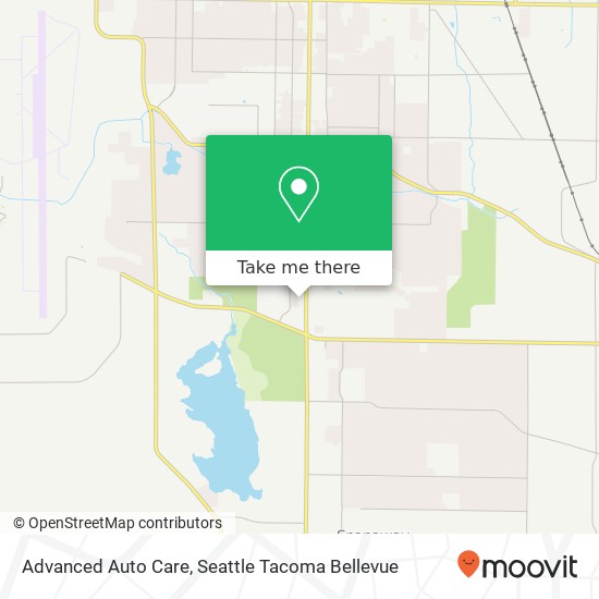 Advanced Auto Care map
