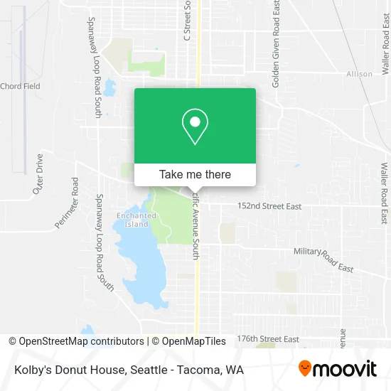 Mapa de Kolby's Donut House