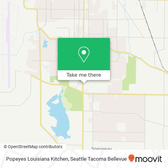 Mapa de Popeyes Louisiana Kitchen