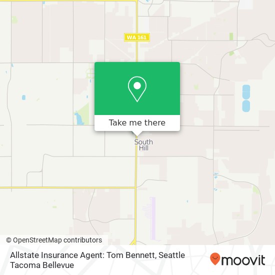 Mapa de Allstate Insurance Agent: Tom Bennett