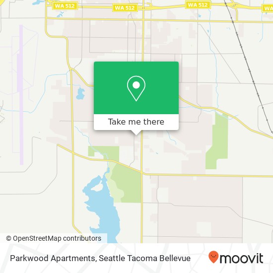 Parkwood Apartments map