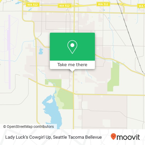 Lady Luck's Cowgirl Up map