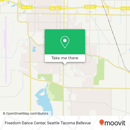 Mapa de Freedom Dance Center