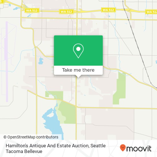 Mapa de Hamilton's Antique And Estate Auction