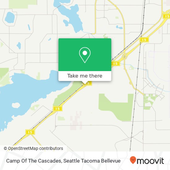 Camp Of The Cascades map