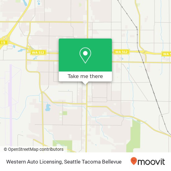 Mapa de Western Auto Licensing