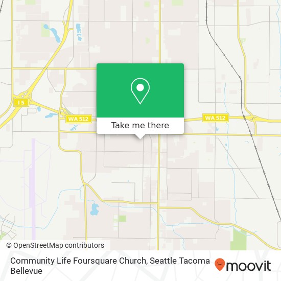 Mapa de Community Life Foursquare Church