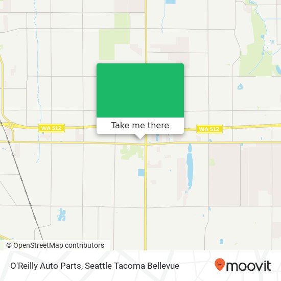 O'Reilly Auto Parts map