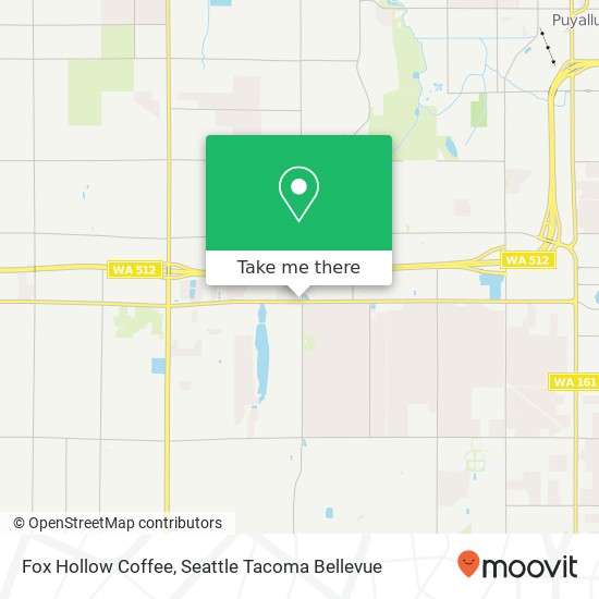Mapa de Fox Hollow Coffee