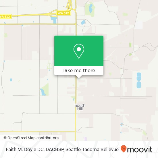 Mapa de Faith M. Doyle DC, DACBSP