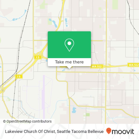 Mapa de Lakeview Church Of Christ