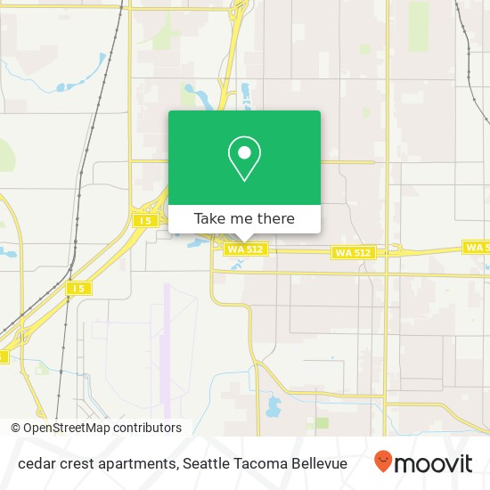 cedar crest apartments map