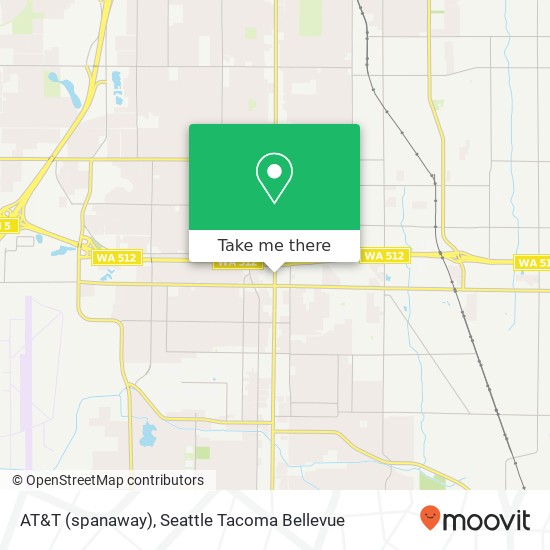 AT&T (spanaway) map