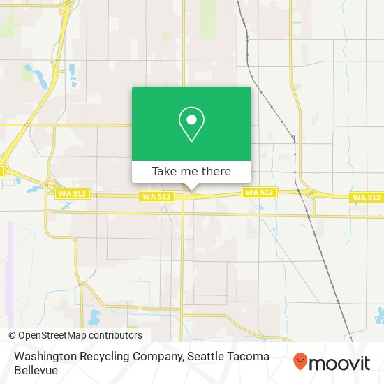 Washington Recycling Company map