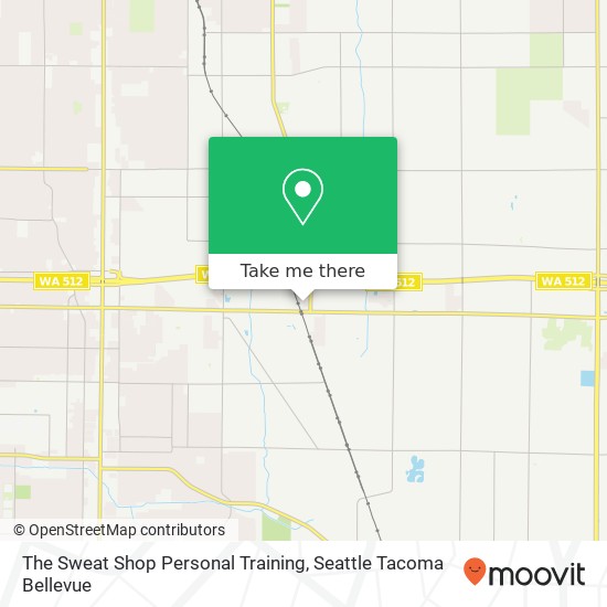 Mapa de The Sweat Shop Personal Training