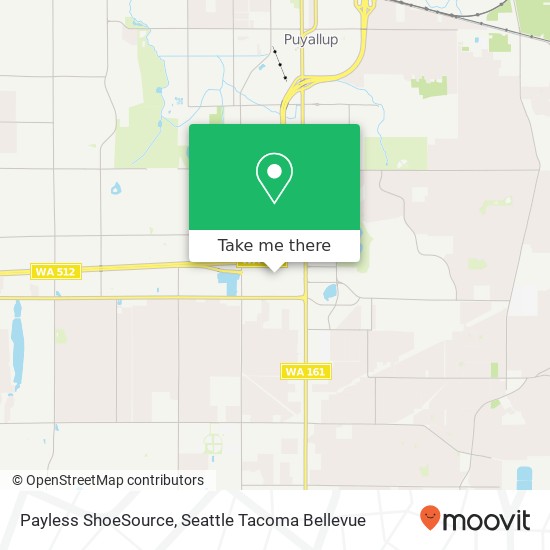 Mapa de Payless ShoeSource