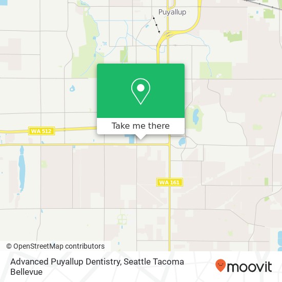 Mapa de Advanced Puyallup Dentistry