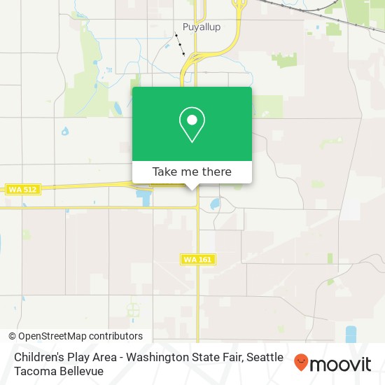 Mapa de Children's Play Area - Washington State Fair