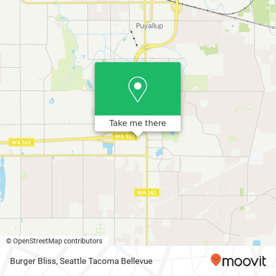 Burger Bliss map
