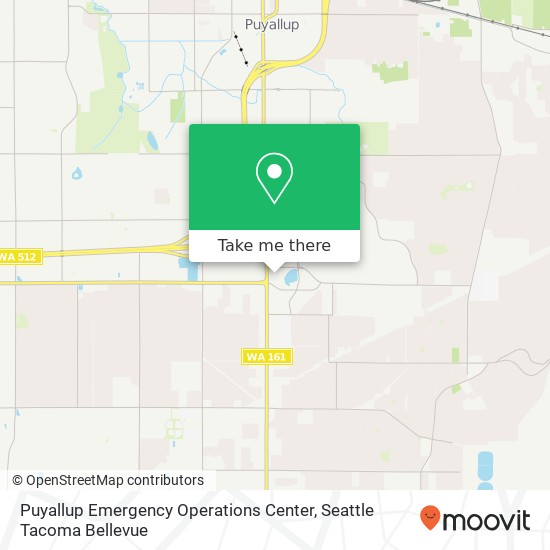 Puyallup Emergency Operations Center map