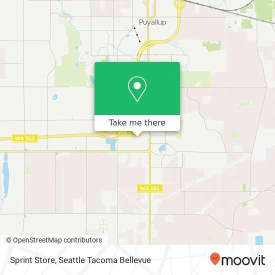 Sprint Store map