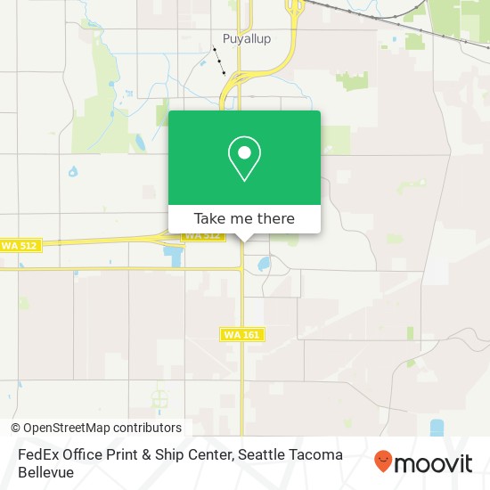 FedEx Office Print & Ship Center map