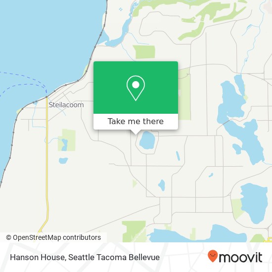 Hanson House map