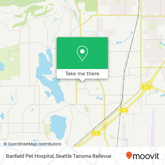 Banfield Pet Hospital map