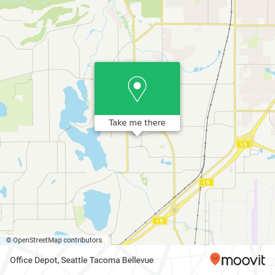 Office Depot map