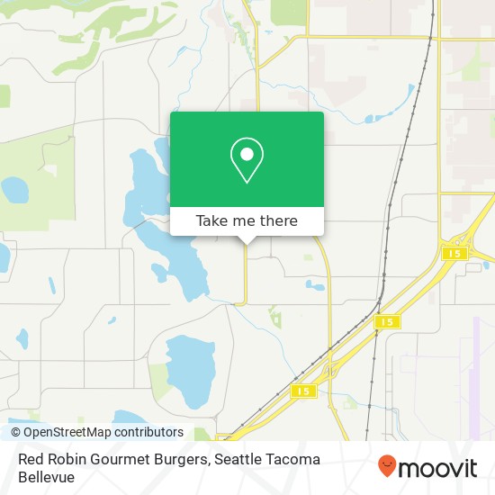 Mapa de Red Robin Gourmet Burgers