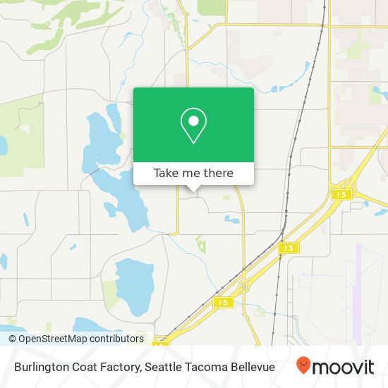 Burlington Coat Factory map