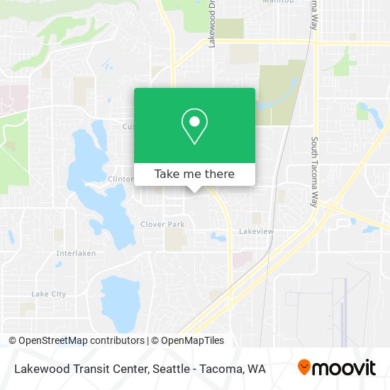 Mapa de Lakewood Transit Center