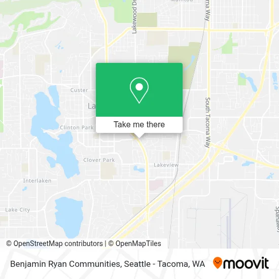 Benjamin Ryan Communities map