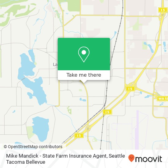 Mapa de Mike Mandick - State Farm Insurance Agent