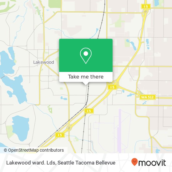 Lakewood ward. Lds map